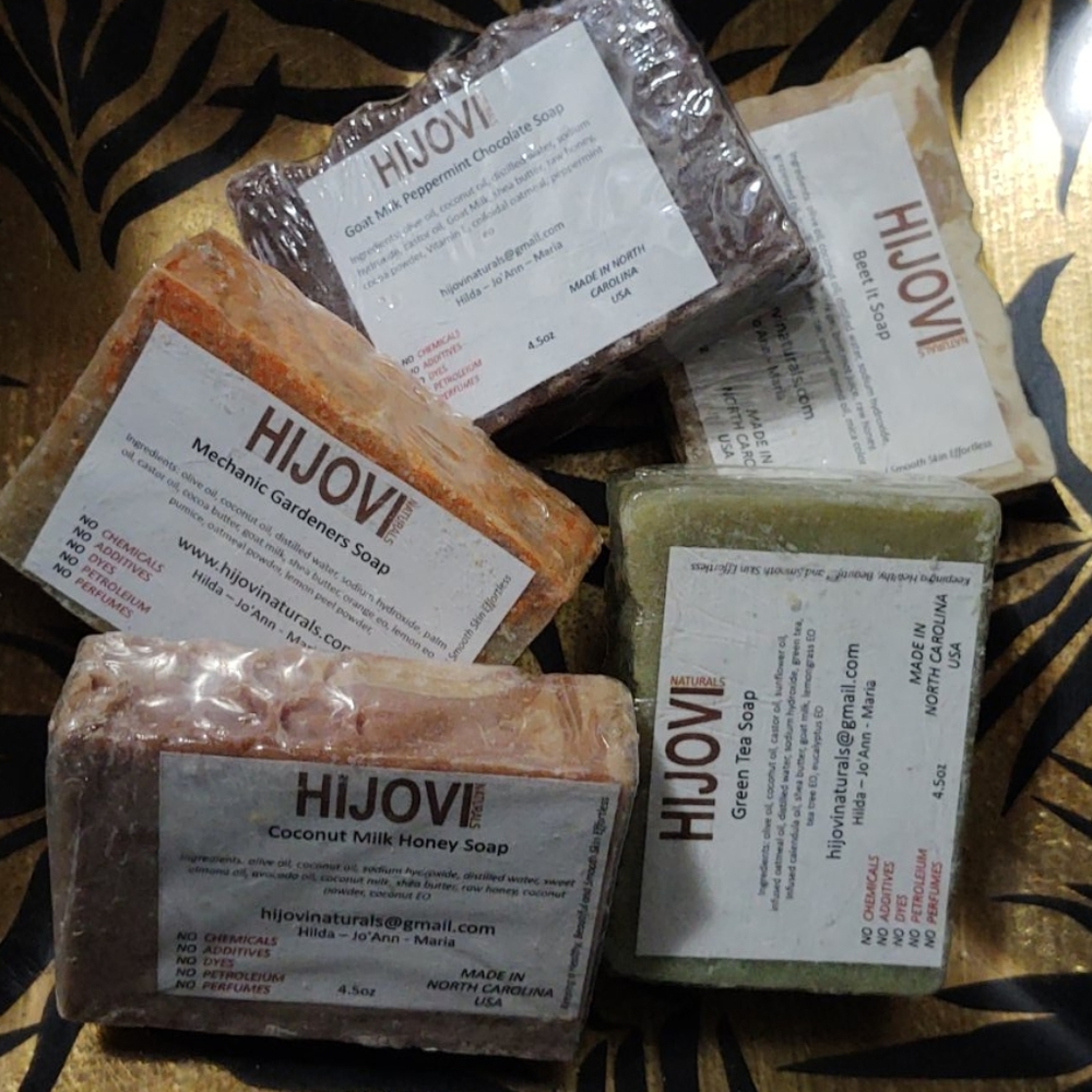 ☀️ 5 Natural Handmade Soaps
